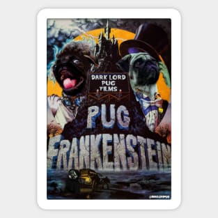 PUG FRANKENSTEIN Sticker